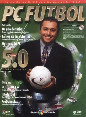 Portada de PC Fútbol 5.0