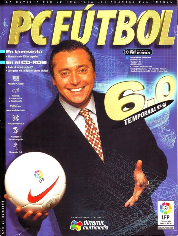 Portada de PC Fútbol 6.0